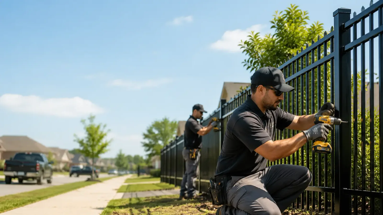 Metal Fence Installation in Oak Hall, VA